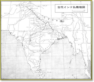 053_古代インド仏教地図